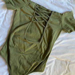 Off shoulder Bodysuit